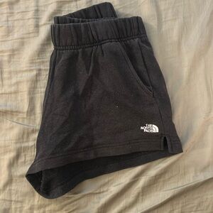 Black North Face Sweat Shorts
